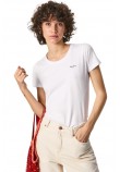 T-SHIRT  ΓΥΝΑΙΚΕΙΟ PEPE JEANS LONDON WHITE