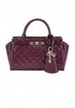 GUESS IDRA SMALL SATCHEL ΤΣΑΝΤΑ ΓΥΝΑΙΚΕΙΑ WINE