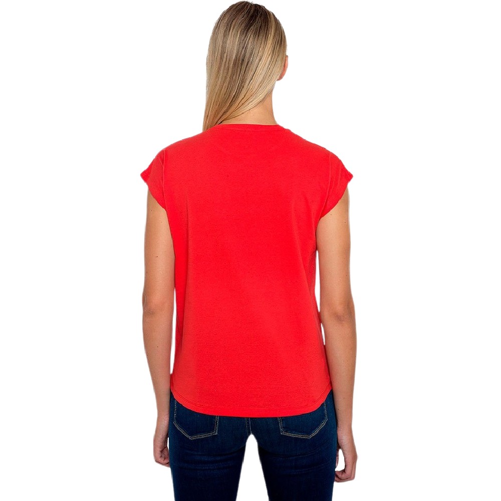 T-SHIRT ΓΥΝΑΙΚΕΙΟ PEPE JEANS LONDON RED
