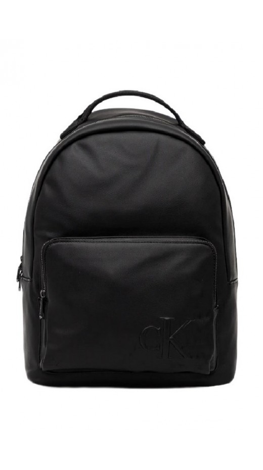 CALVIN KLEIN ROUND BACKPACK ΤΣΑΝΤΑ ΑΝΔΡΙΚΗ BLACK