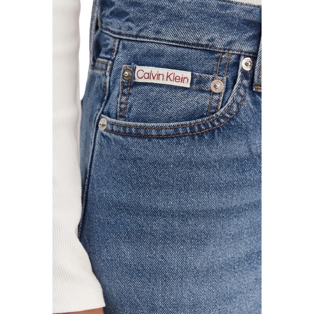CALVIN KLEIN JEANS EU BARREL JEAN INDIGO PARK ΠΑΝΤΕΛΟΝΙ ΓΥΝΑΙΚΕΙΟ INDIGO
