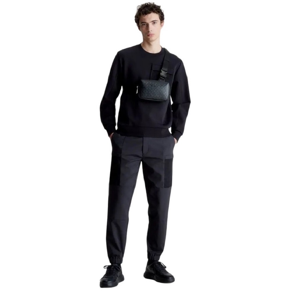 CALVIN KLEIN JEANS CK MUST MONO BLOCK HARNESS ΤΣΑΝΤΑ ΑΝΔΡΙΚΗ BLACK