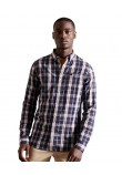 ΠΟΥΚΑΜΙΣΟ CLASSIC LONDON  ΑΝΔΡΙΚΟ SUPERDRY BLUE