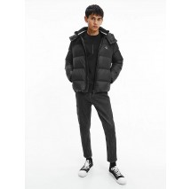 CALVIN KLEIN JEANS ESSENTIALS NON DOWN JACKET ΜΠΟΥΦΑΝ ΑΝΔΡΙΚΟ BLACK