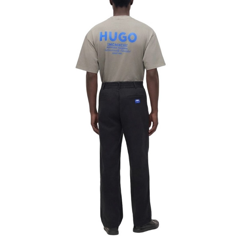 HUGO BOSS RAVIK TROUSERS ΠΑΝΤΕΛΟΝΙ ΑΝΔΡΙΚΟ BLACK