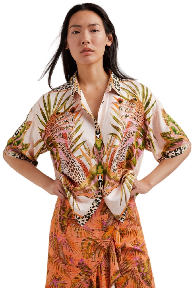 ΠΟΥΚΑΜΙΣΟ ΓΥΝΑΙΚΕΙΟ DESIGUAL ANIMAL PRINT