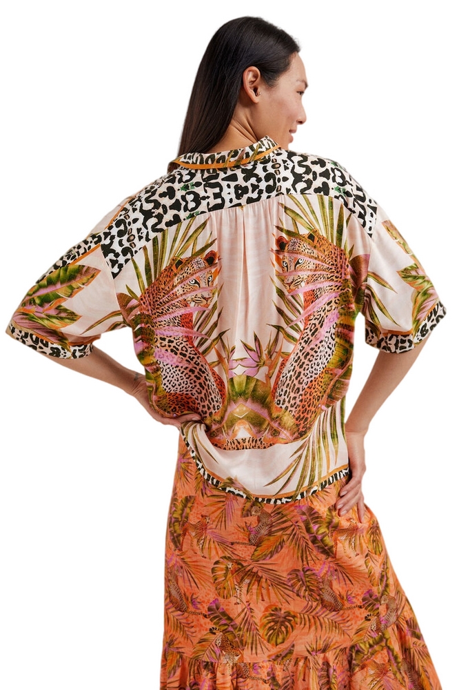 ΠΟΥΚΑΜΙΣΟ ΓΥΝΑΙΚΕΙΟ DESIGUAL ANIMAL PRINT