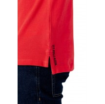 U.S POLO ASSN  41029 POLO T-SHIRT ΜΠΛΟΥΖΑ ΑΝΔΡΙΚΗ CORAL