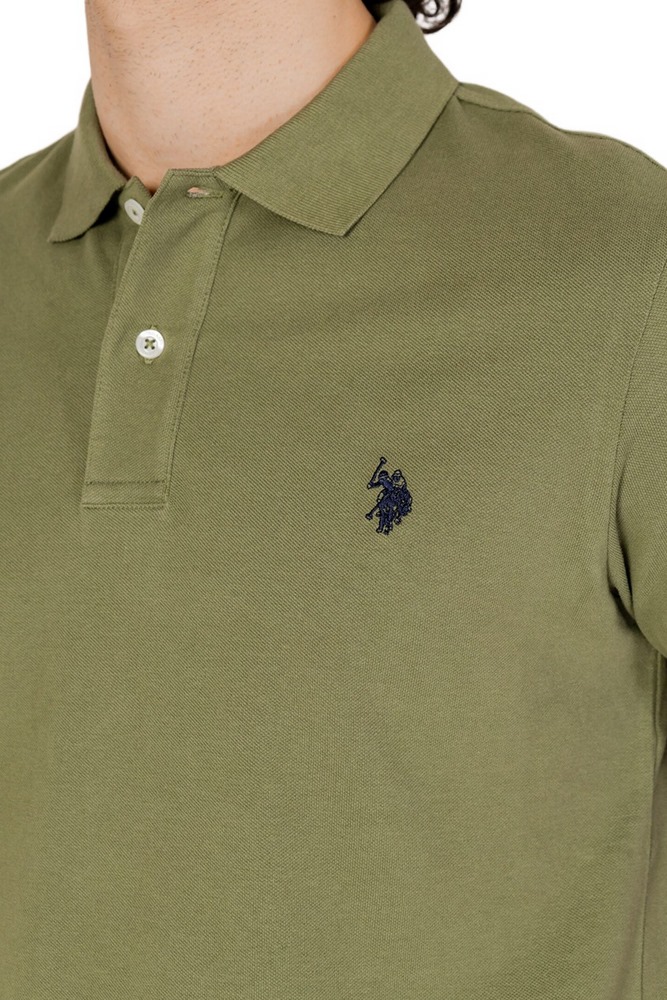 U.S POLO ASSN  41029 POLO T-SHIRT ΜΠΛΟΥΖΑ ΑΝΔΡΙΚΗ KHAKI