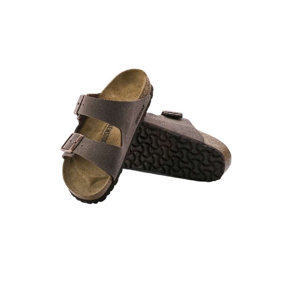BIRKENSTOCK SYNTHETICS ARIZONA NARROW CORE ESSENTIAL ΠΑΝΤΟΦΛΑ ΓΥΝΑΙΚΕΙΑ BROWN