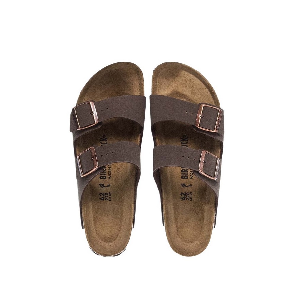 BIRKENSTOCK SYNTHETICS ARIZONA NARROW CORE ESSENTIAL ΠΑΝΤΟΦΛΑ ΓΥΝΑΙΚΕΙΑ BROWN