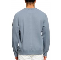 CALVIN KLEIN JEANS LS EU 350TERRY BADGE CN SWEATSHI ΦΟΥΤΕΡ ΜΠΛΟΥΖΑ ΑΝΔΡΙΚΗ STEEL GRAY