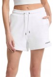 GUESS JEANS REG EMBRO SHORTS ΣΟΡΤΣ ΓΥΝΑΙΚΕΙΟ WHITE