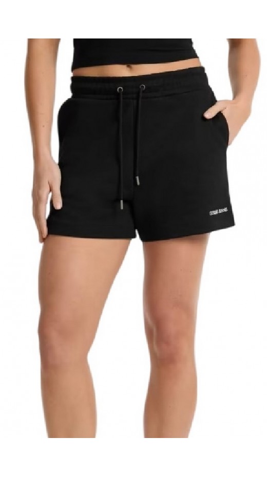 GUESS JEANS REG EMBRO SHORTS ΣΟΡΤΣ ΓΥΝΑΙΚΕΙΟ BLACK