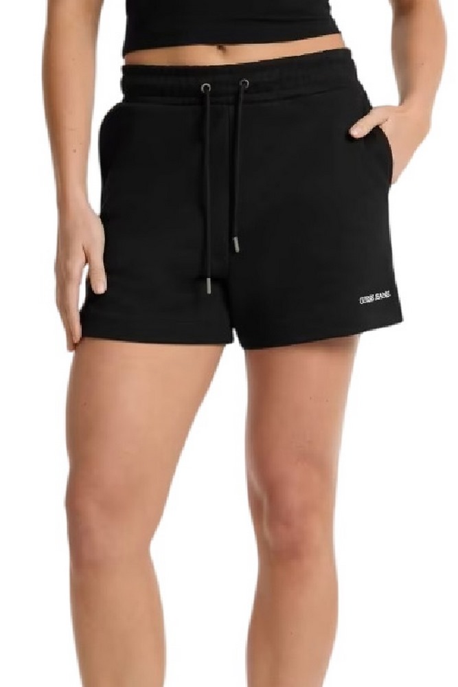 GUESS JEANS REG EMBRO SHORTS ΣΟΡΤΣ ΓΥΝΑΙΚΕΙΟ BLACK