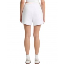 GUESS JEANS REG EMBRO SHORTS ΣΟΡΤΣ ΓΥΝΑΙΚΕΙΟ WHITE