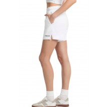GUESS JEANS REG EMBRO SHORTS ΣΟΡΤΣ ΓΥΝΑΙΚΕΙΟ WHITE