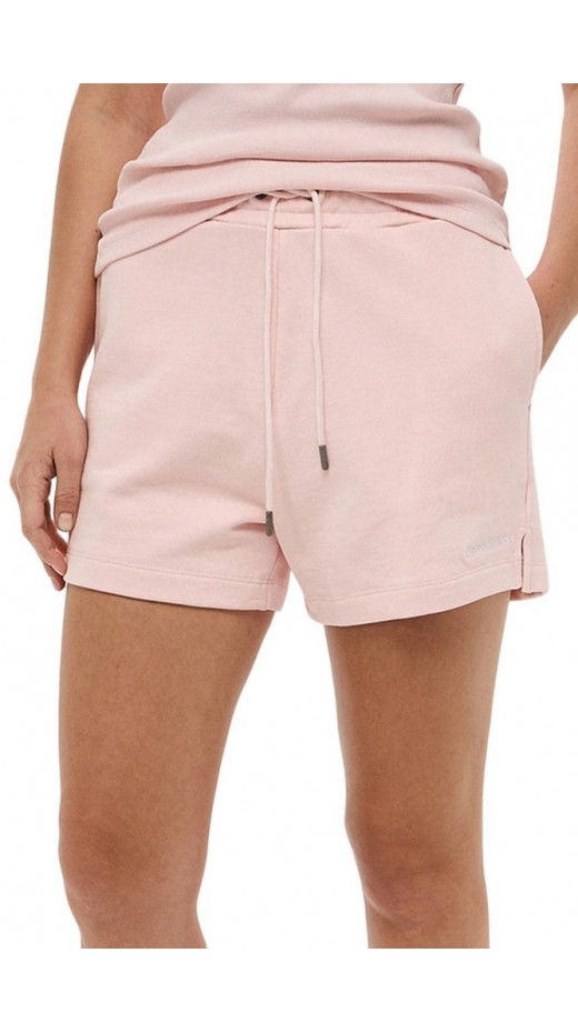 GUESS JEANS REG EMBRO SHORTS ΣΟΡΤΣ ΓΥΝΑΙΚΕΙΟ ROSE