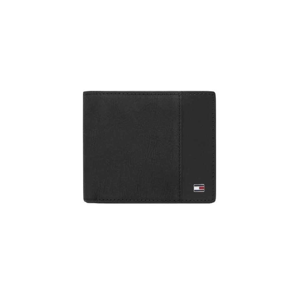 TOMMY HILFIGER SOHO CC FLAP AND COIN ΠΟΡΤΟΦΟΛΙ ΑΝΔΡΙΚΟ BLACK