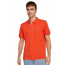 ΜΠΛΟΥΖΑ POLO BACIC WITH CONTRAST ΑΝΔΡΙΚΗ TOM TAILOR RED ΜΠΛΟΥΖΑ POLO BACIC WITH CONTRAST ΑΝΔΡΙΚΗ TOM TAILOR RED