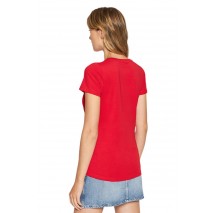 T-SHIRT ΓΥΝΑΙΚΕΙΟ PEPE JEANS LONDON RED T-SHIRT ΓΥΝΑΙΚΕΙΟ PEPE JEANS LONDON RED