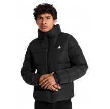 ΜΠΟΥΦΑΝ PUFFER ΑΝΔΡΙΚΟ SUPERDRY BLACK ΜΠΟΥΦΑΝ PUFFER ΑΝΔΡΙΚΟ SUPERDRY BLACK