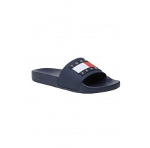 TOMMY JEANS POOL SLIDE ESS ΠΑΝΤΟΦΛΕΣ ΑΝΔΡΙΚΕΣ NAVY