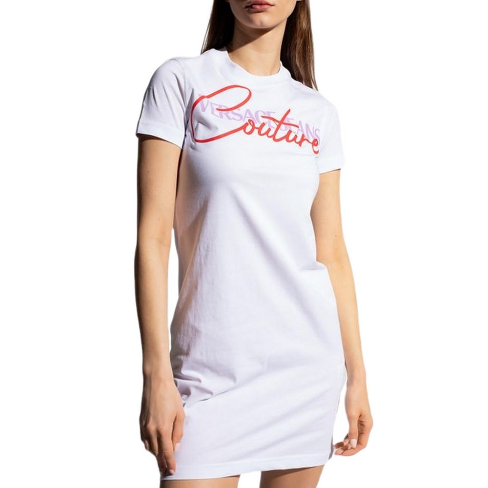 ΦΟΡΕΜΑ ΓΥΝΑΙΚΕΙΟ VERSACE JEANS COUTURE WHITE ΦΟΡΕΜΑ ΓΥΝΑΙΚΕΙΟ VERSACE JEANS COUTURE WHITE