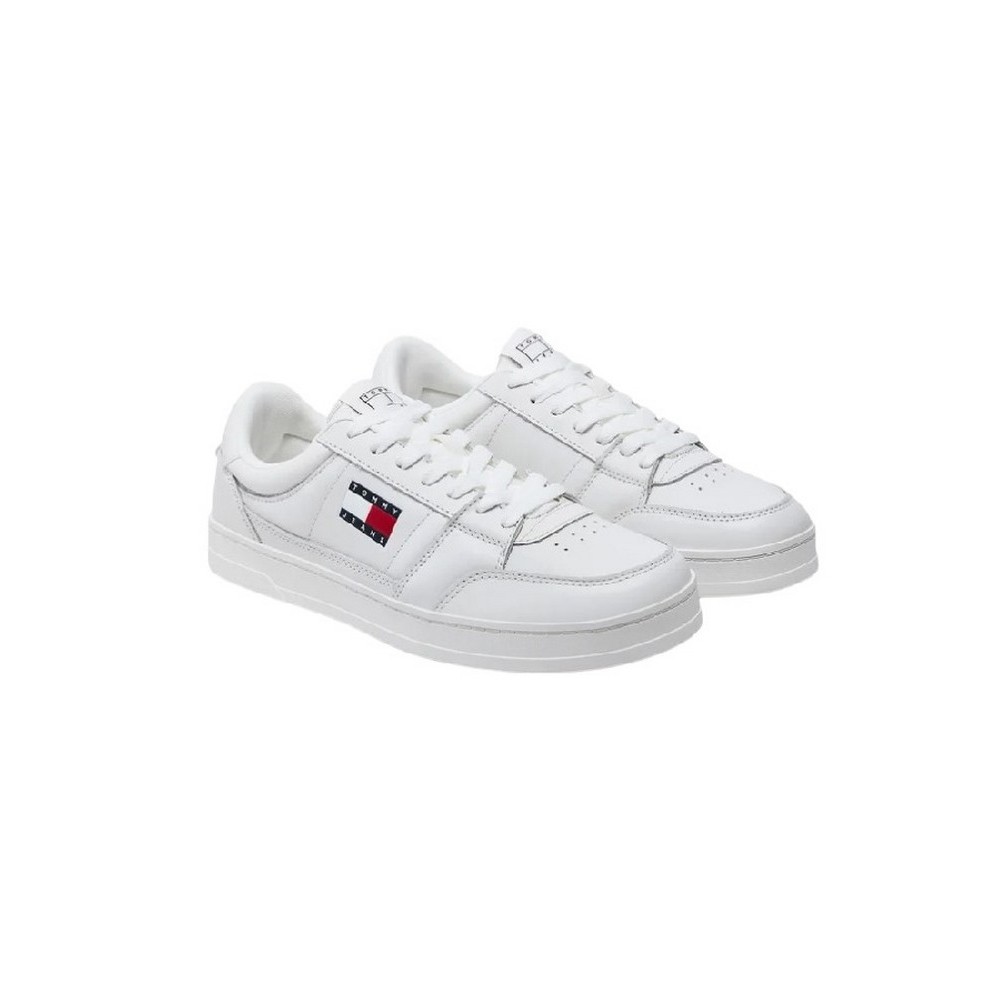 TOMMY JEANS THE GREENWICH NEW ESS ΠΑΠΟΥΤΣΙ ΑΝΔΡΙΚΟ WHITE