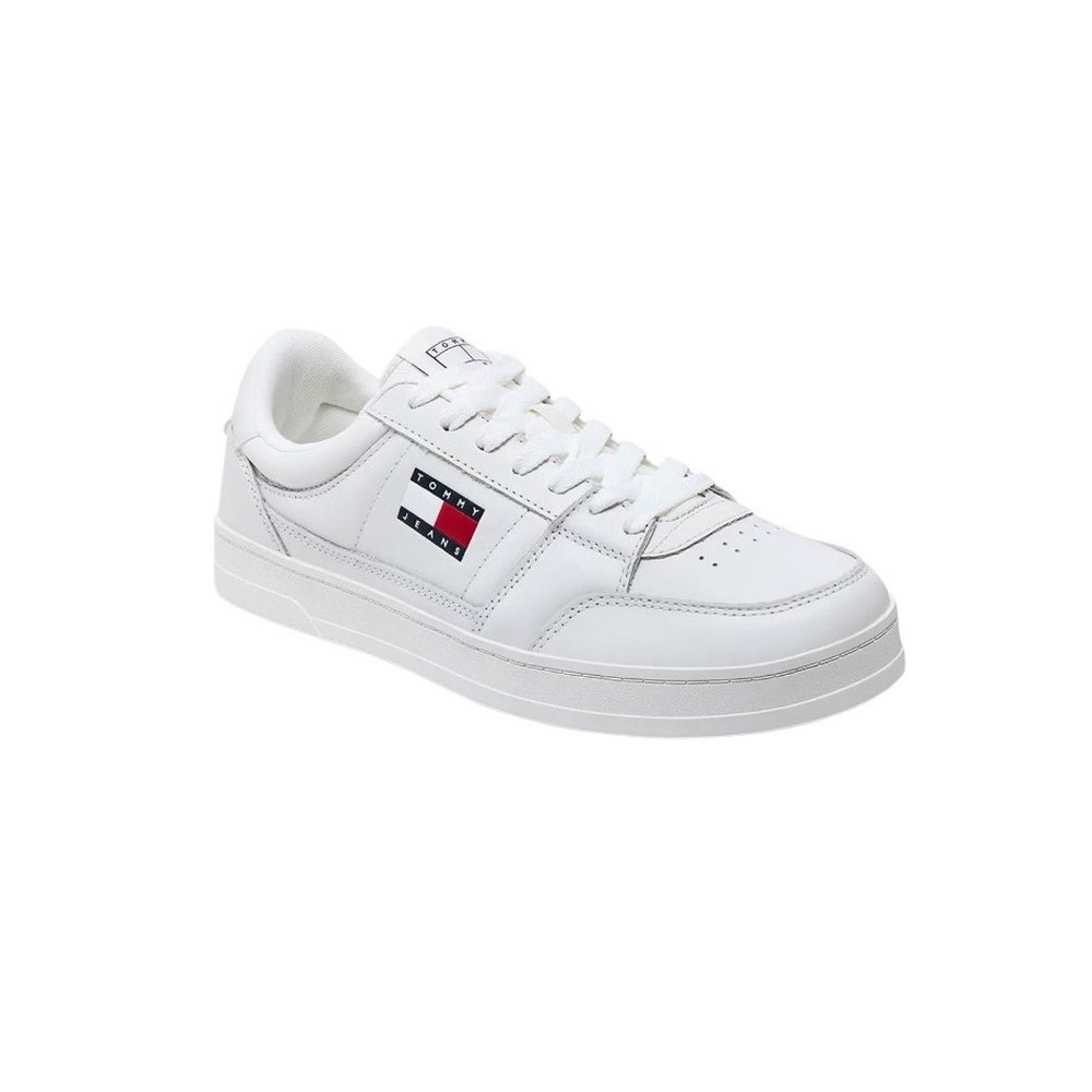 TOMMY JEANS THE GREENWICH NEW ESS ΠΑΠΟΥΤΣΙ ΑΝΔΡΙΚΟ WHITE