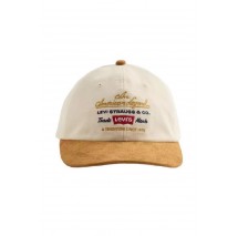 LEVIS® RELAXED DAD GRAPHIC CAP ΚΑΠΕΛΟ ΑΝΔΡΙΚΟ ECRU
