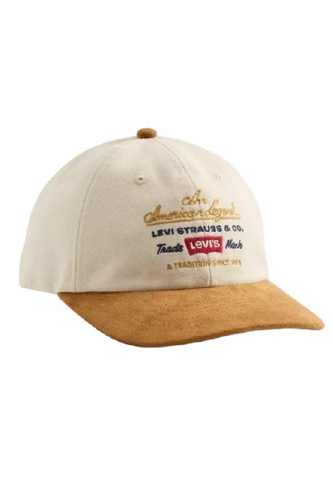 LEVIS® RELAXED DAD GRAPHIC CAP ΚΑΠΕΛΟ ΑΝΔΡΙΚΟ ECRU