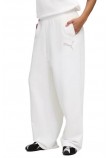 PUMA ESS GRAPHIC LEO LUXE BEDAZZLED SLOUCHY PANTS ΦΟΡΜΑ ΠΑΝΤΕΛΟΝΙ ΓΥΝΑΙΚΕΙΟ WHITE