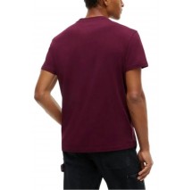 TOMMY JEANS REG DNA TEE EXT T-SHIRT ΜΠΛΟΥΖΑ ΑΝΔΡΙΚΗ BORDEAUX