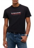 TOMMY JEANS REG DNA TEE EXT T-SHIRT ΜΠΛΟΥΖΑ ΑΝΔΡΙΚΗ BLACK