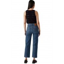 LEVIS RIBCAGE STRAIGHT ANKLE WORN IN ΤΖΙΝ ΠΑΝΤΕΛΟΝΙ ΓΥΝΑΙΚΕΙΟ DARK INDIGO