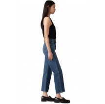 LEVIS RIBCAGE STRAIGHT ANKLE WORN IN ΤΖΙΝ ΠΑΝΤΕΛΟΝΙ ΓΥΝΑΙΚΕΙΟ DARK INDIGO