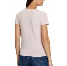 GUESS JEANS SS SLIM PKT TEE ΜΠΛΟΥΖΑ ΓΥΝΑΙΚΕΙΑ PINK