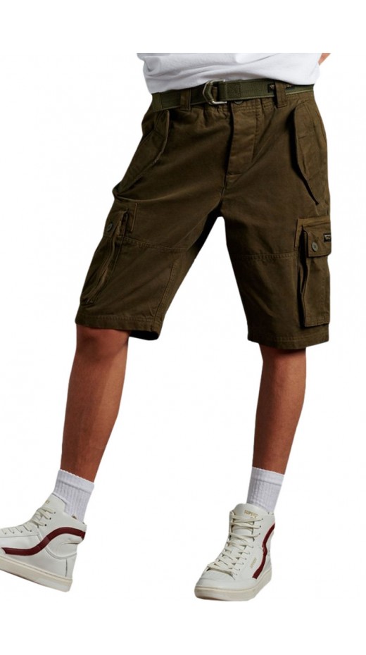 ΒΕΡΜΟΥΔΑ CARGO HEAVY SHORT ΑΝΔΡΙΚΗ SUPERDRY KHAKI