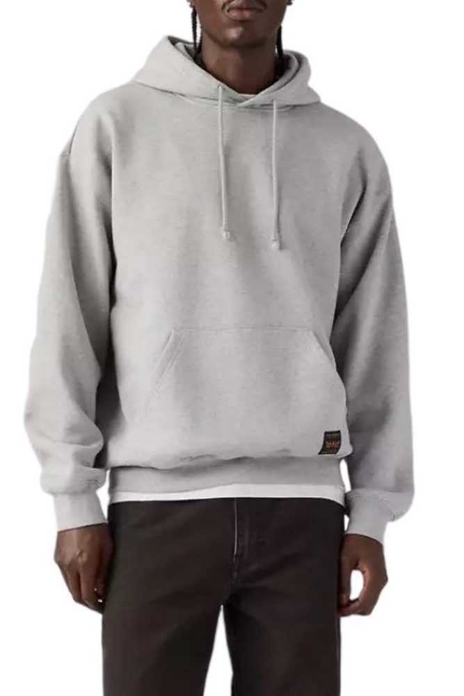 LEVIS WORKWEAR PO HOODIE ΜΠΛΟΥΖΑ ΦΟΥΤΕΡ ΑΝΔΡΙΚΗ GREY