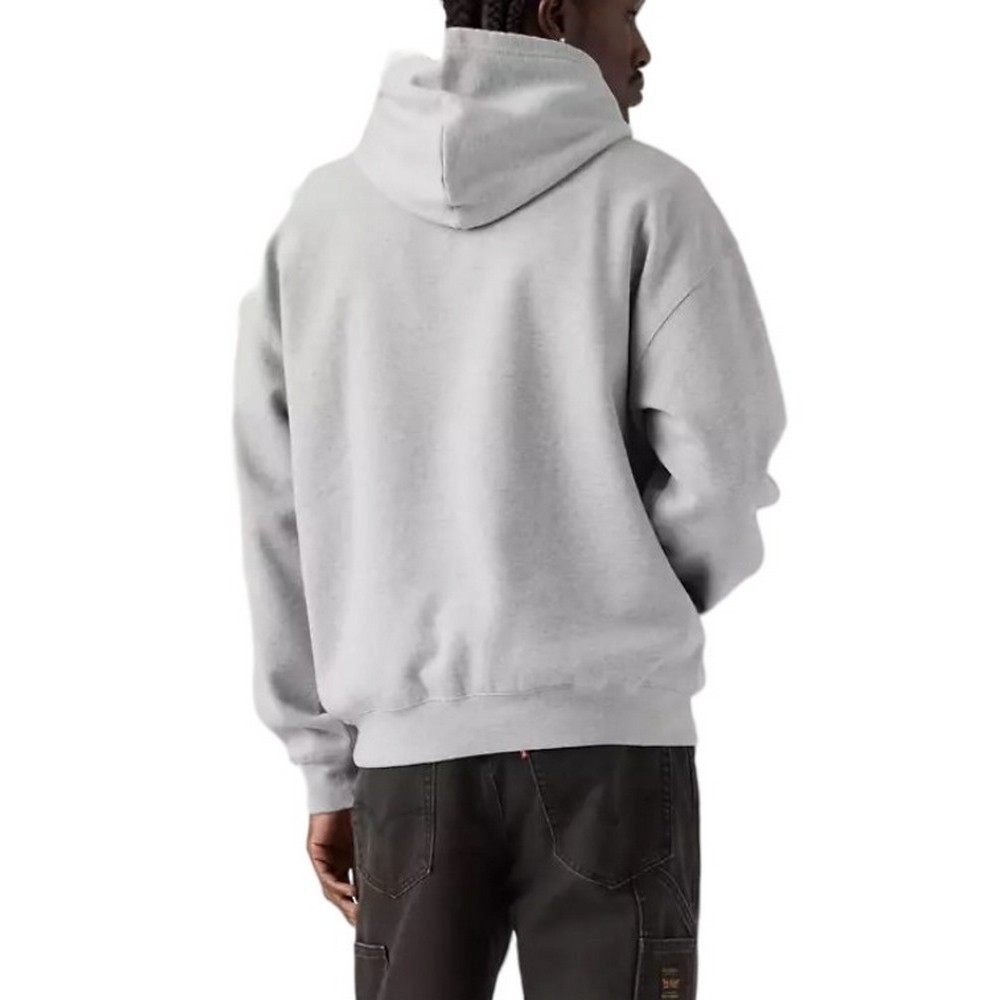 LEVIS WORKWEAR PO HOODIE ΜΠΛΟΥΖΑ ΦΟΥΤΕΡ ΑΝΔΡΙΚΗ GREY