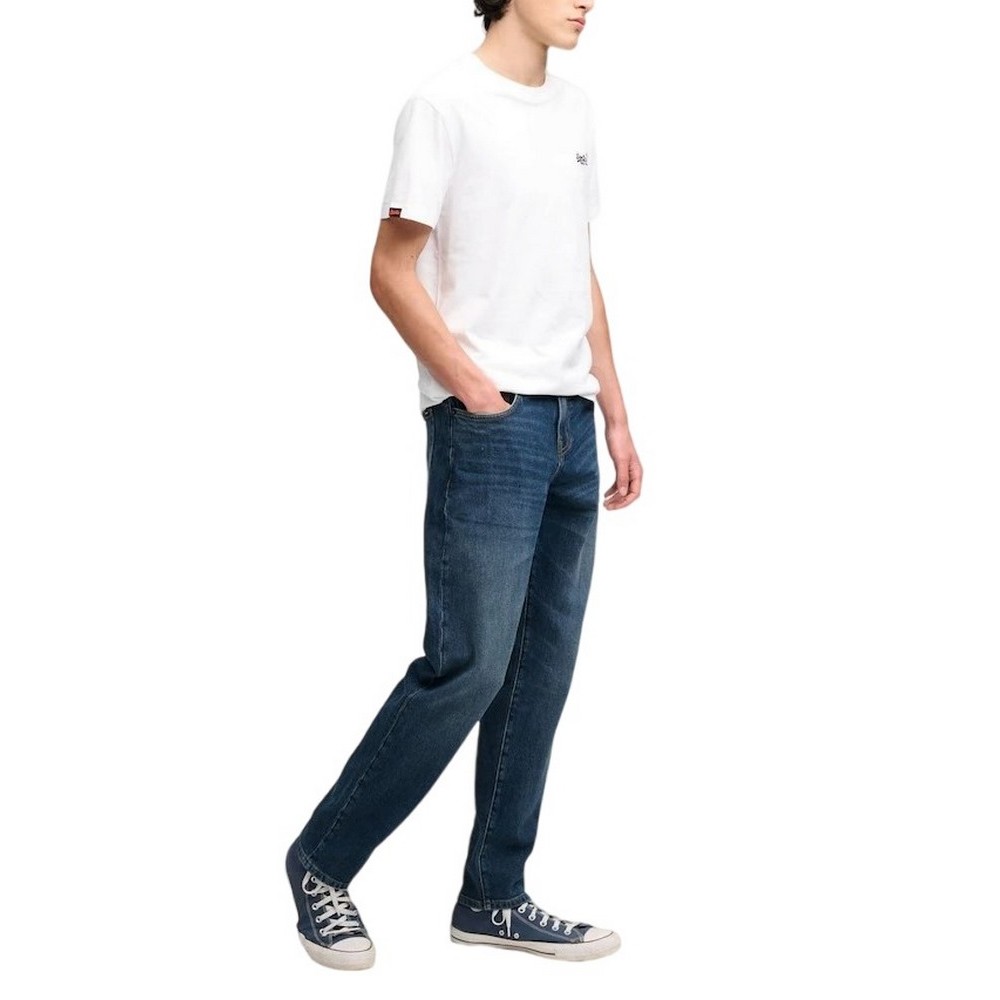 SUPERDRY VINTAGE TAPERED JEANS ΠΑΝΤΕΛΟΝΙ ΤΖΙΝ ΑΝΔΡΙΚΟ DARK INDIGO