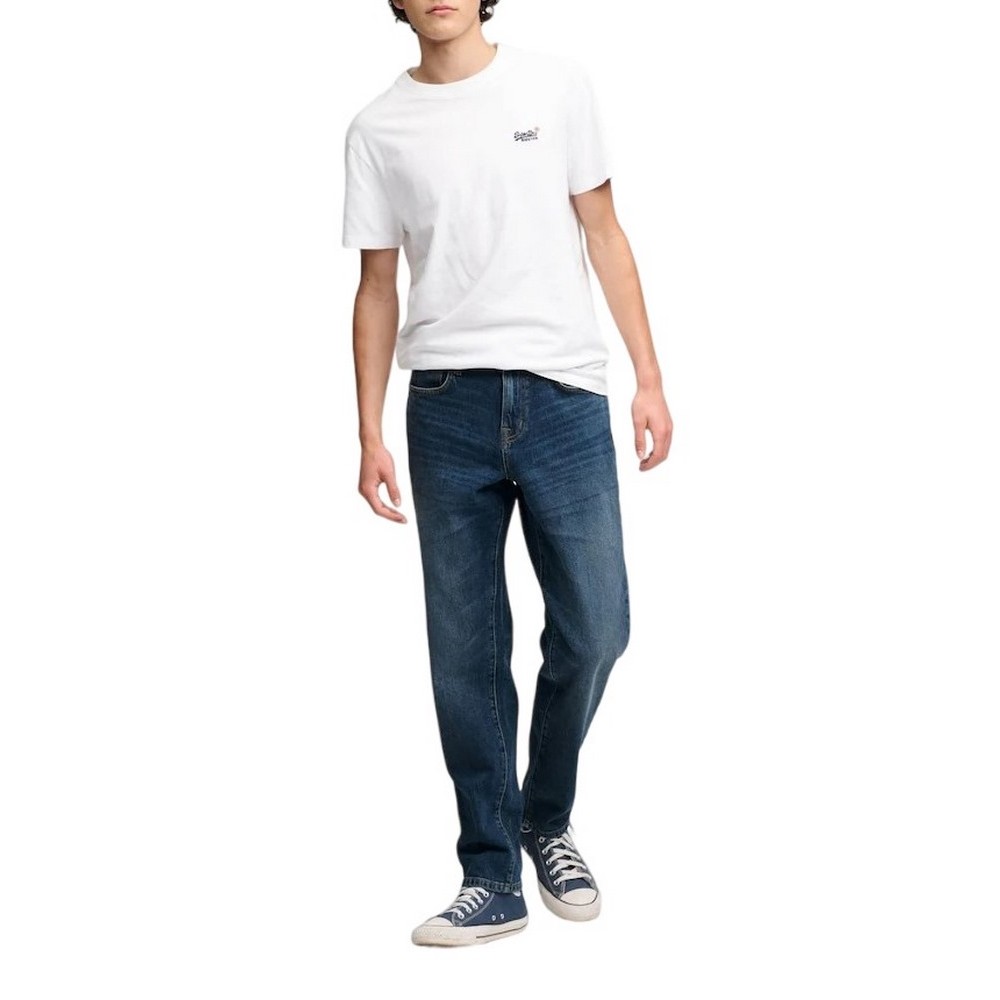 SUPERDRY VINTAGE TAPERED JEANS ΠΑΝΤΕΛΟΝΙ ΤΖΙΝ ΑΝΔΡΙΚΟ DARK INDIGO
