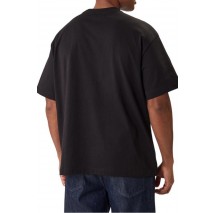 CALVIN KLEIN RLXD STANDARD LOGO CREWNK T-SHIRT ΜΠΛΟΥΖΑ ΑΝΔΡΙΚΗ BLACK