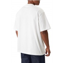 CALVIN KLEIN RLXD STANDARD LOGO CREWNK T-SHIRT ΜΠΛΟΥΖΑ ΑΝΔΡΙΚΗ BRIGHT WHITE