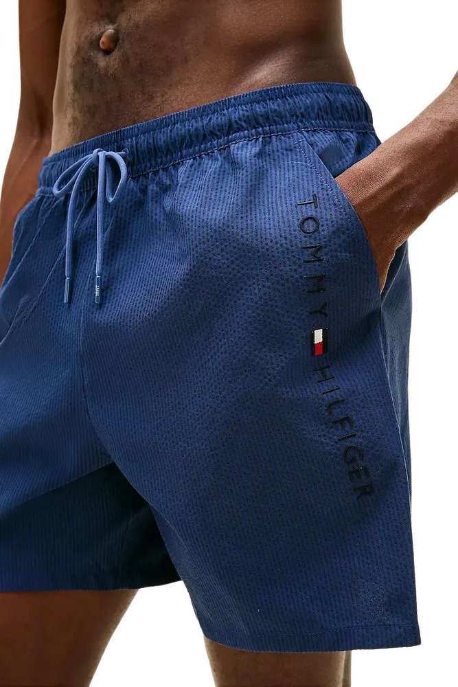 TOMMY HILFIGER MEDIUM DRAWSTRING ITHACA ZIP ΜΑΓΙΟ ΑΝΔΡΙΚΟ NAVY