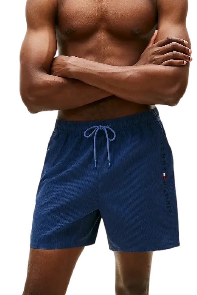 TOMMY HILFIGER MEDIUM DRAWSTRING ITHACA ZIP ΜΑΓΙΟ ΑΝΔΡΙΚΟ NAVY