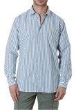 U.S POLO ASSN IVOR 002371 EH03 SHIRT LS REGULAR FIT  ΠΟΥΚΑΜΙΣΟ ΑΝΔΡΙΚΟ KHAKI