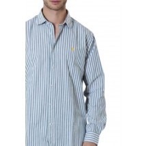 U.S POLO ASSN IVOR 002371 EH03 SHIRT LS REGULAR FIT  ΠΟΥΚΑΜΙΣΟ ΑΝΔΡΙΚΟ KHAKI