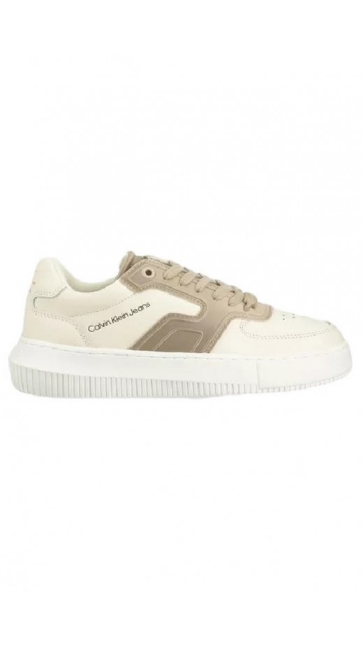 CALVIN KLEIN JEANS CHUNKY CUPSOLE HIGH/LOW FREQ ΠΑΠΟΥΤΣΙ ΑΝΔΡΙΚΟ ECRU